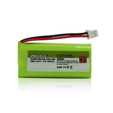 Batería recargable de Ni-MH, AAA 2.4V 600mAh para teléfono inalámbrico alibaba express